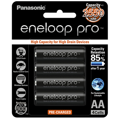 Panasonic eneloop pro 2550 mAh - Аккумуляторы 